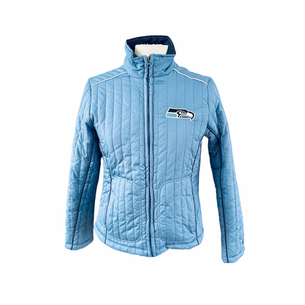 NFL Super Bowl Winner Blue Jacket with Seahawks Logo